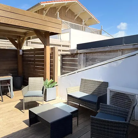 شقة Maison Cosy, 100m Des Plages, Wifi, Parking Prive